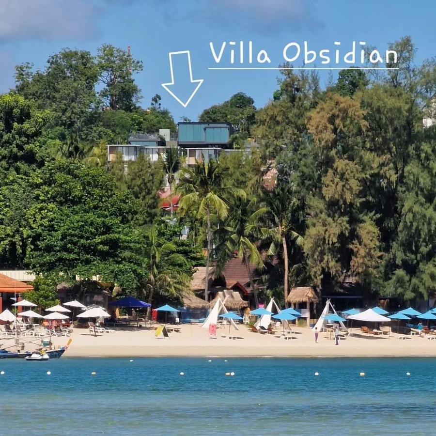 Villa Obsidian, With Staff, Sea View And Walk To Choeng Mon Beach Exterior photo