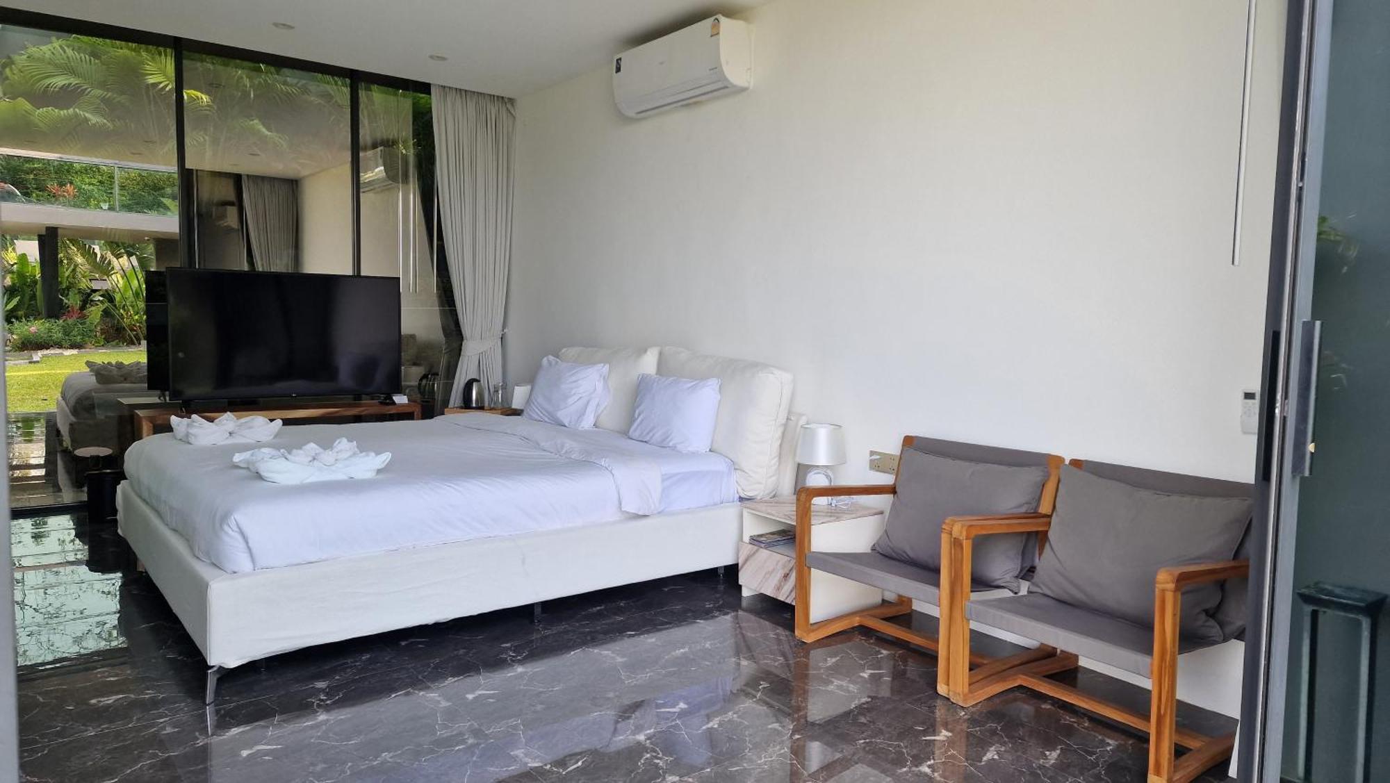 Villa Obsidian, With Staff, Sea View And Walk To Choeng Mon Beach Exterior photo